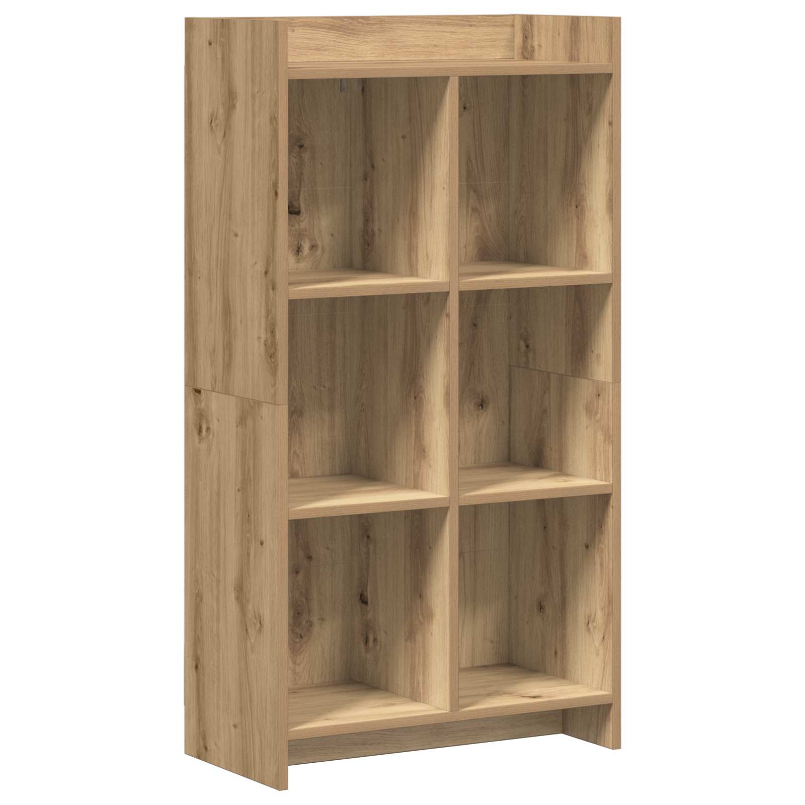 Βιβλιοθήκη Artisian Δρυς 59 x 30 x 111 εκ Επεξεργασμένο Ξύλο