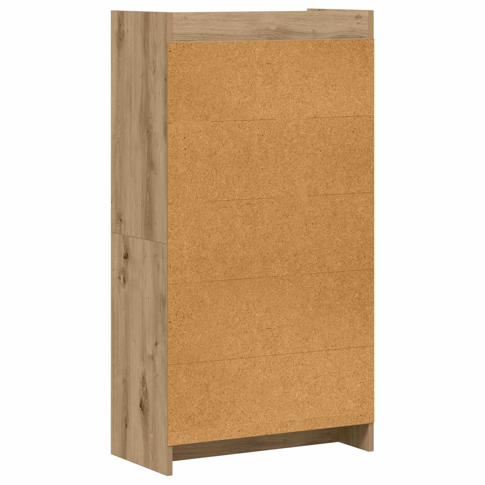 Βιβλιοθήκη Artisian Δρυς 59 x 30 x 111 εκ Επεξεργασμένο Ξύλο