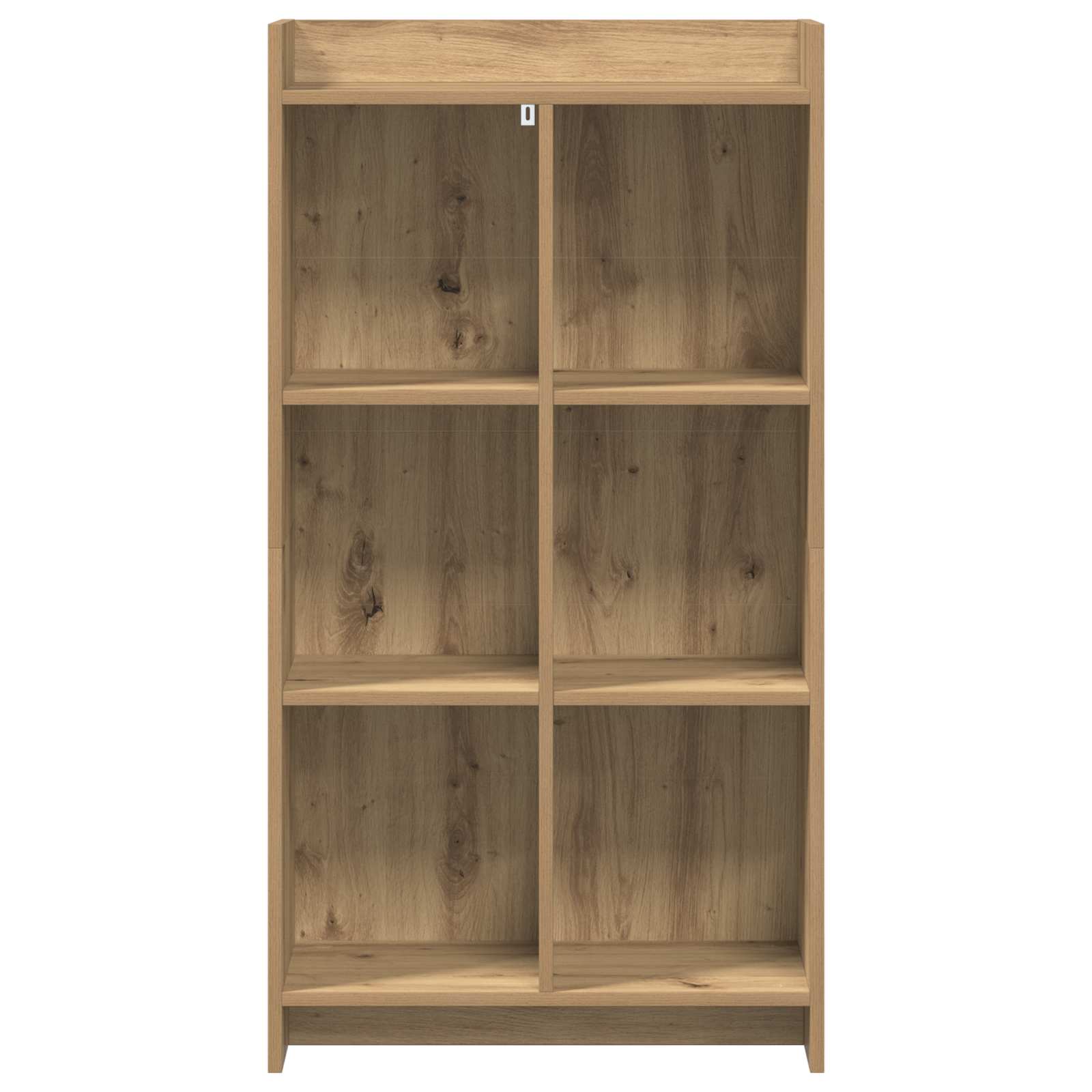 Βιβλιοθήκη Artisian Δρυς 59 x 30 x 111 εκ Επεξεργασμένο Ξύλο