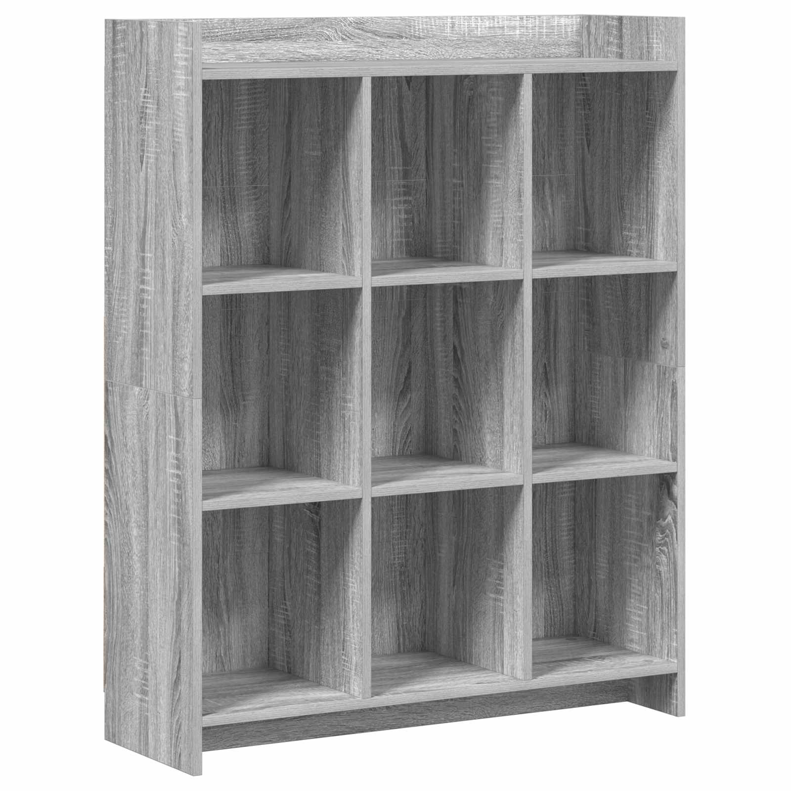 Βιβλιοθήκη Γκρι Sonoma 87,5 x 30 x 111 εκ Επεξεργασμένο Ξύλο
