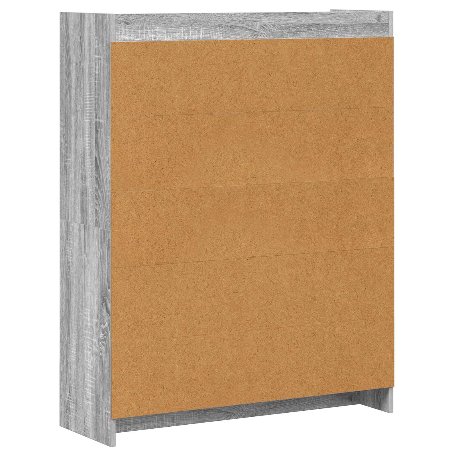 Βιβλιοθήκη Γκρι Sonoma 87,5 x 30 x 111 εκ Επεξεργασμένο Ξύλο