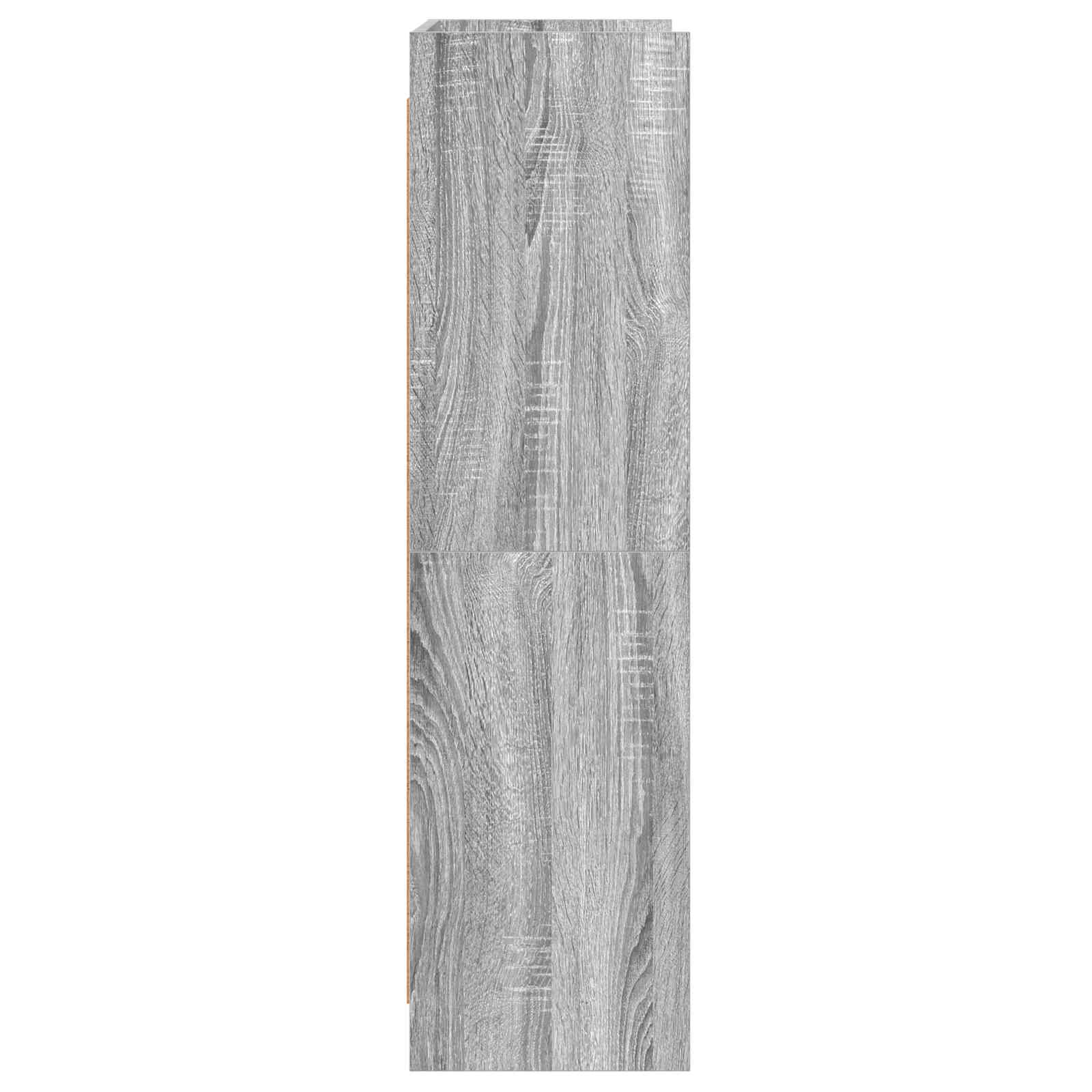 Βιβλιοθήκη Γκρι Sonoma 87,5 x 30 x 111 εκ Επεξεργασμένο Ξύλο