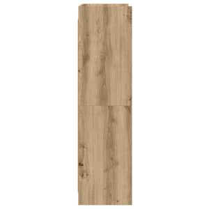 Βιβλιοθήκη Artisian Δρυς 87,5 x 30 x 111 εκ Επεξεργασμένο Ξύλο - Pakobazaar