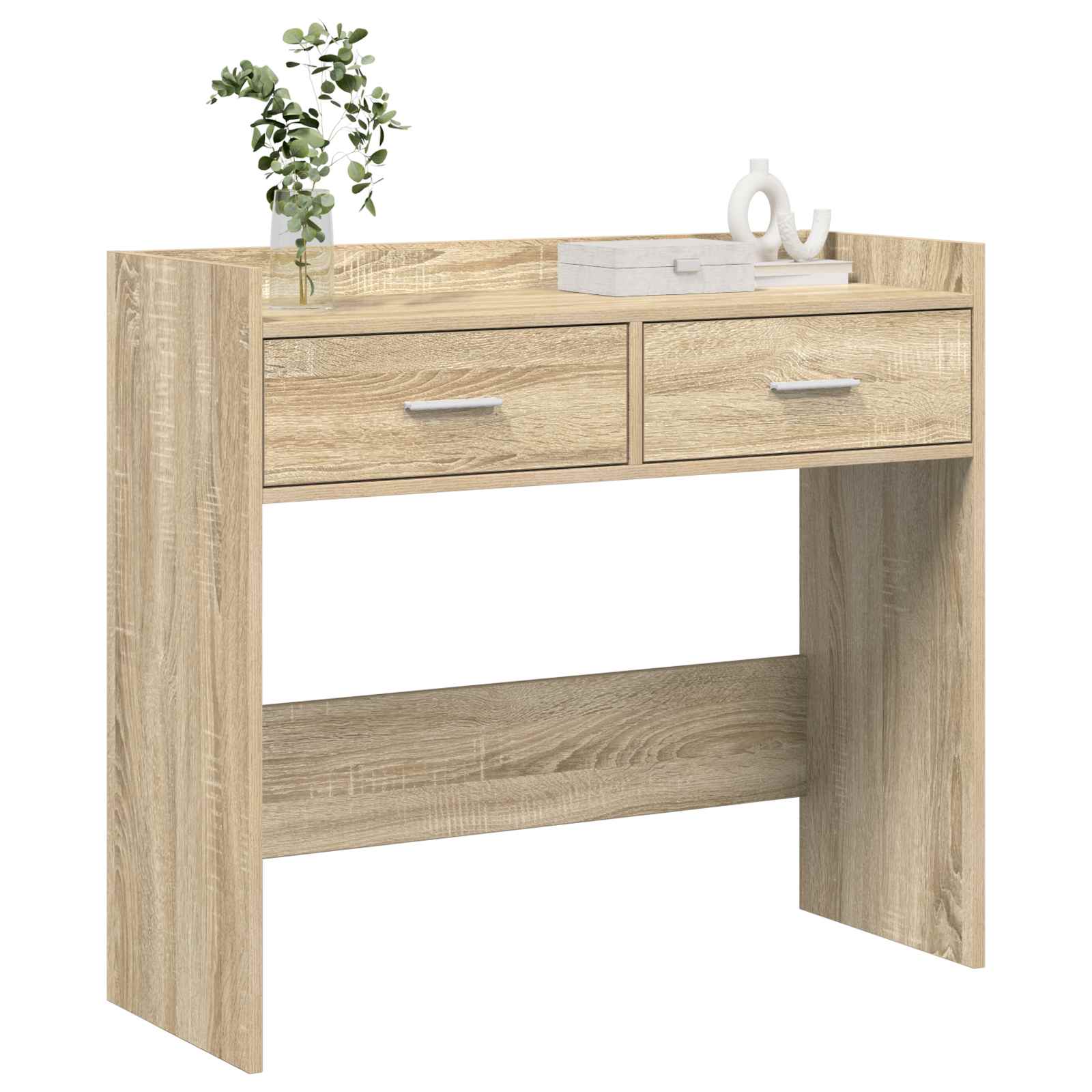 Τραπέζι κονσόλας Sonoma Δρυς 90 x 35 x 80 εκ Επεξεργασμένο Ξύλο
