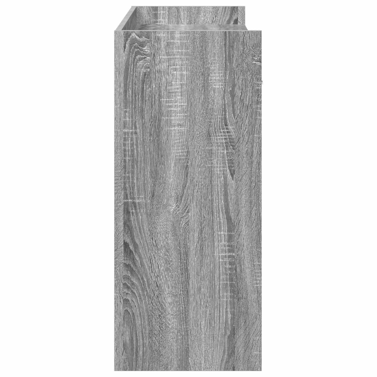 Τραπέζι κονσόλας Γκρι Sonoma 90 x 35 x 80 εκ Επεξεργασμένο Ξύλο - Pakobazaar