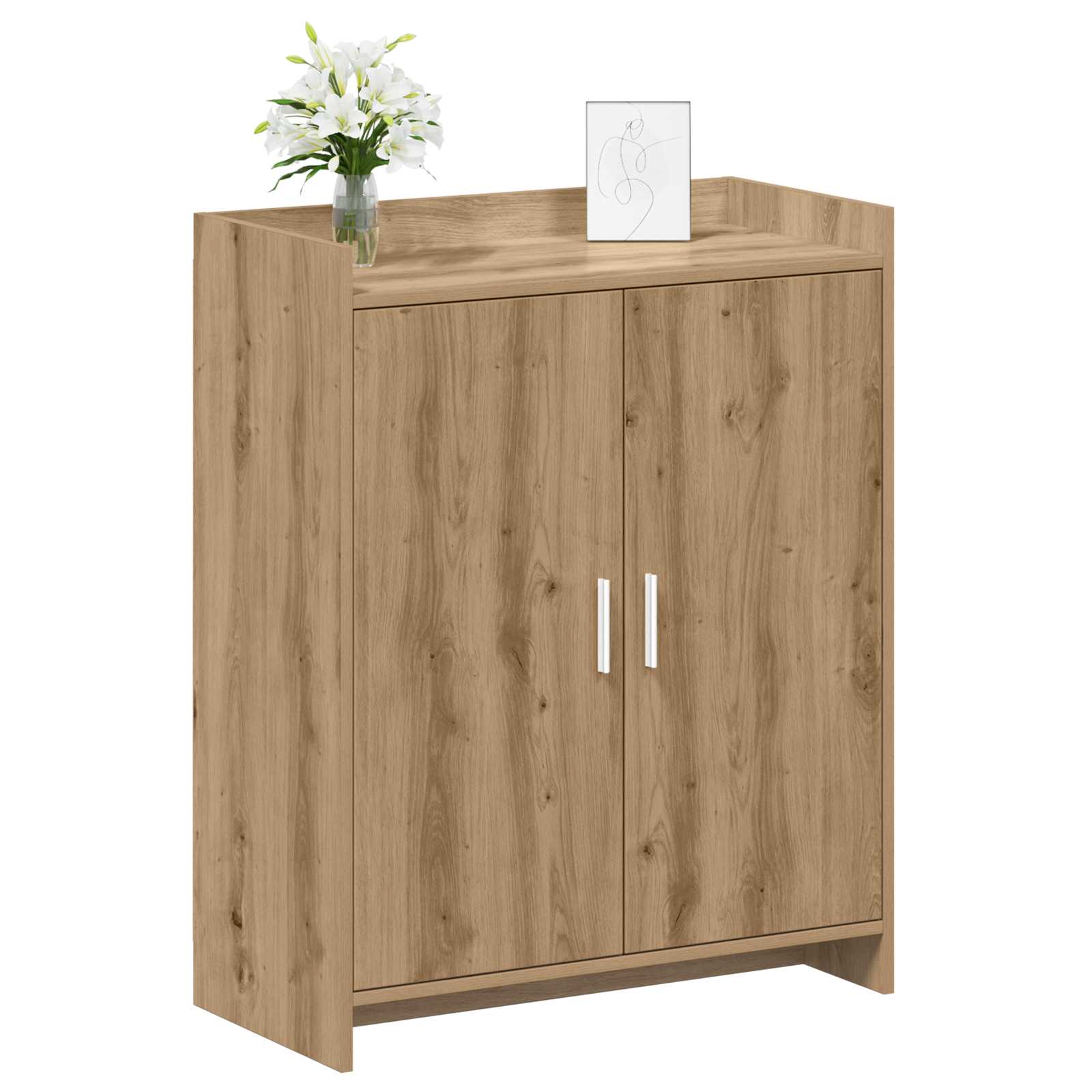 Ντουλάπα Παπουτσιών με πόρτα Artisan Δρυς 73,5 x 36 x 92 εκ