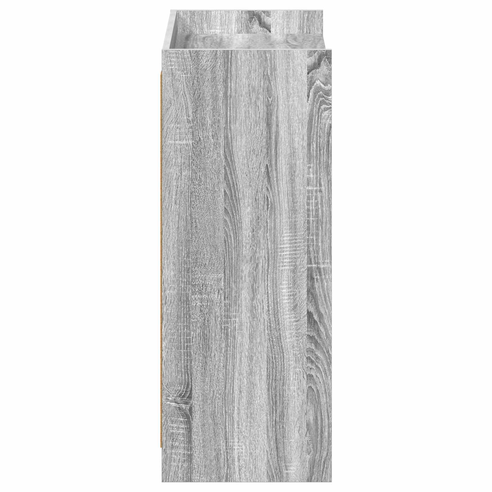 Ντουλάπα Παπουτσιών με αποθήκευση Γκρι Sonoma 73,5 x 36 x 92 εκ
