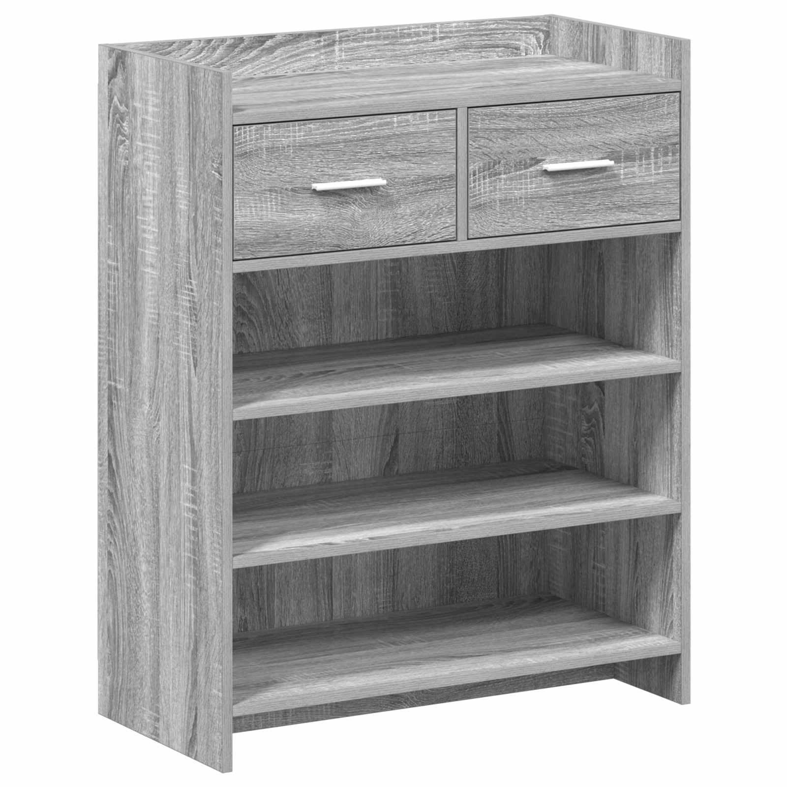 Ντουλάπα Παπουτσιών με συρτάρι Γκρι Sonoma 73,5 x 36 x 92 εκ