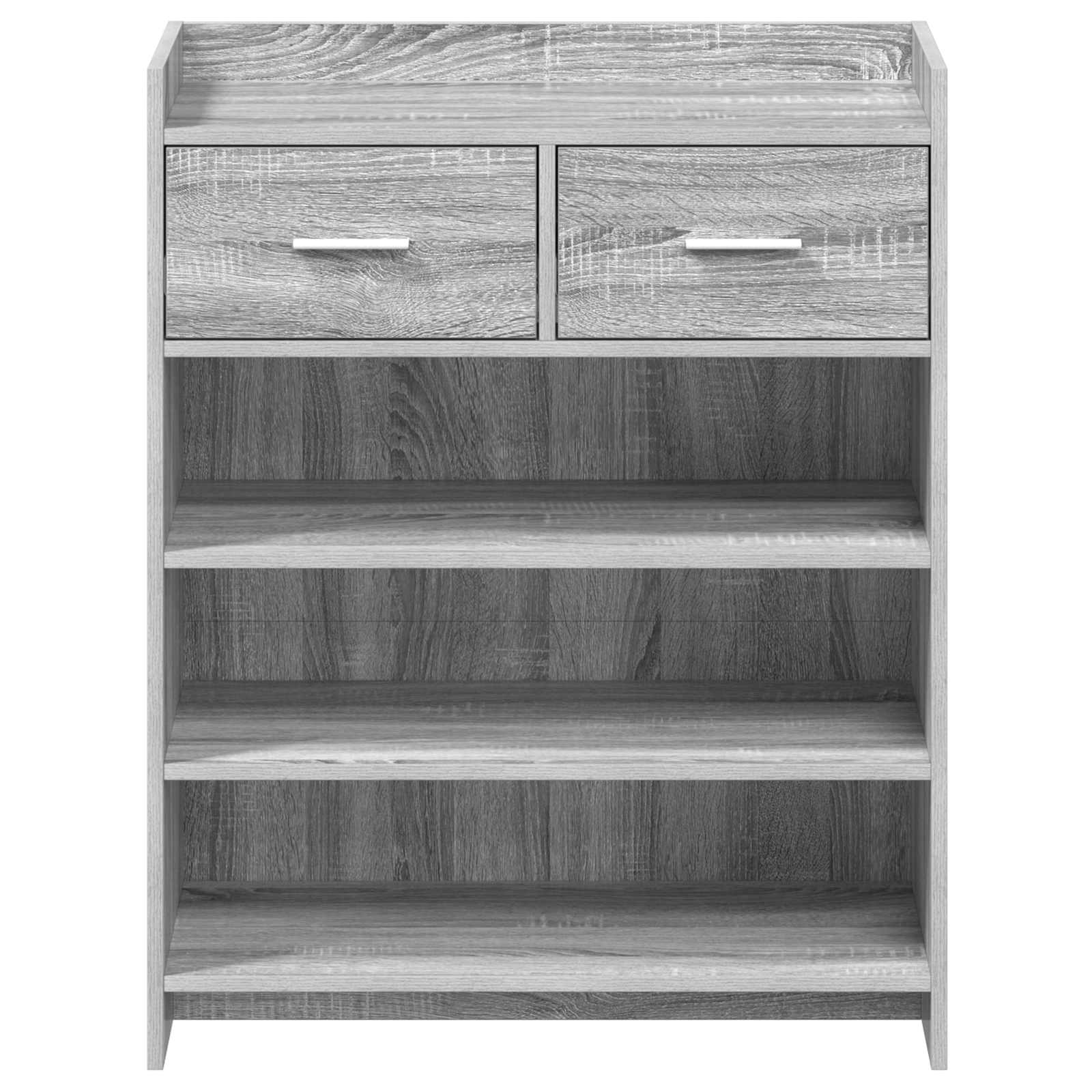 Ντουλάπα Παπουτσιών με συρτάρι Γκρι Sonoma 73,5 x 36 x 92 εκ