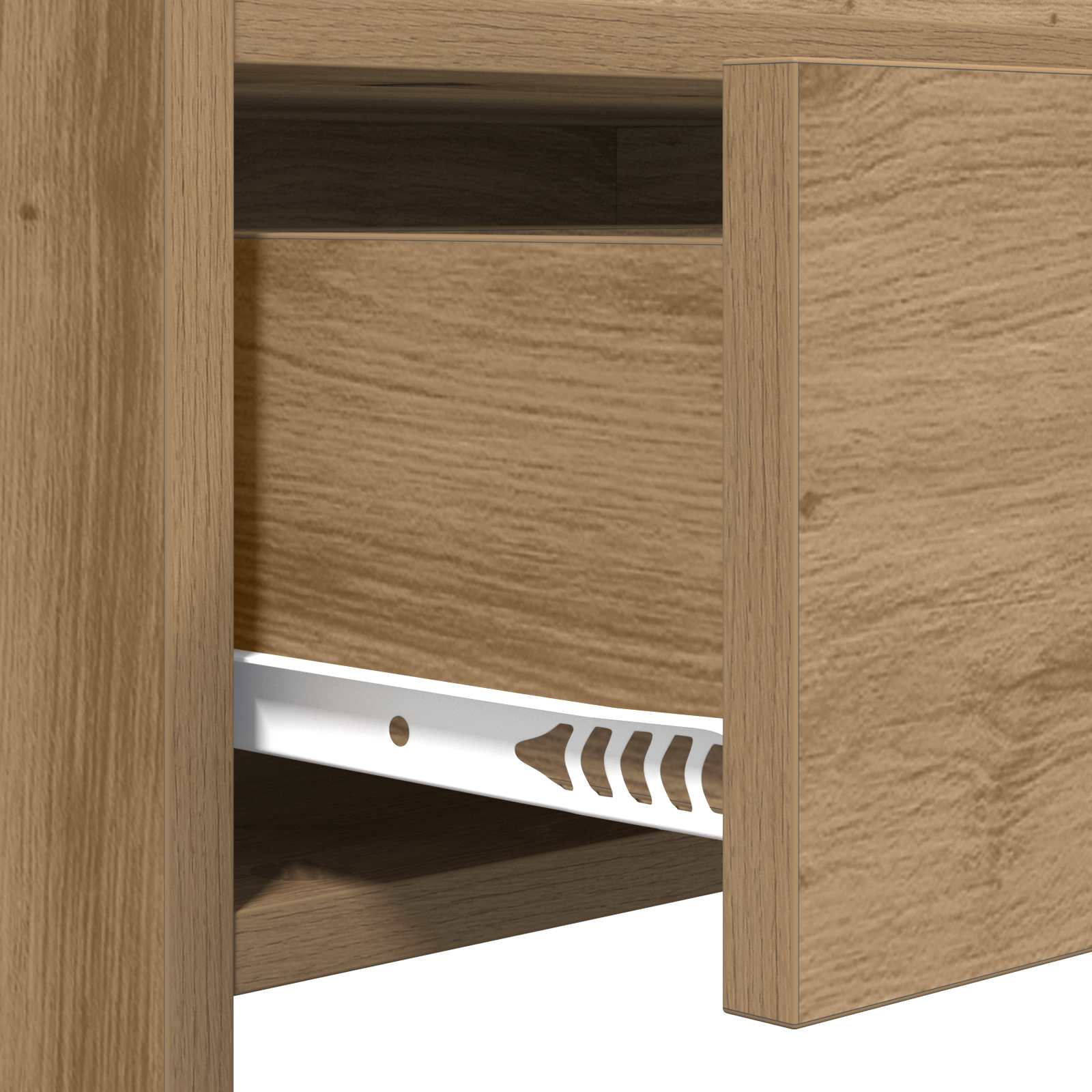 Ντουλάπα Παπουτσιών με συρτάρι Artisan Δρυς 73,5 x 36 x 92 εκ - Pakobazaar