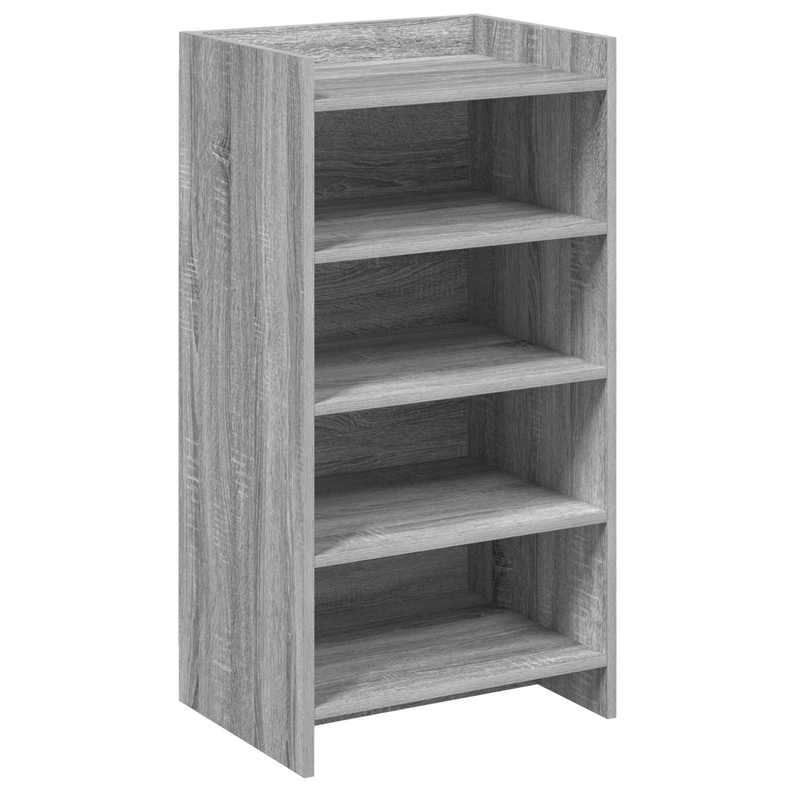 Ντουλάπα Παπουτσιών με αποθήκευση Γκρι Sonoma 48 x 36 x 92 εκ - Pakobazaar