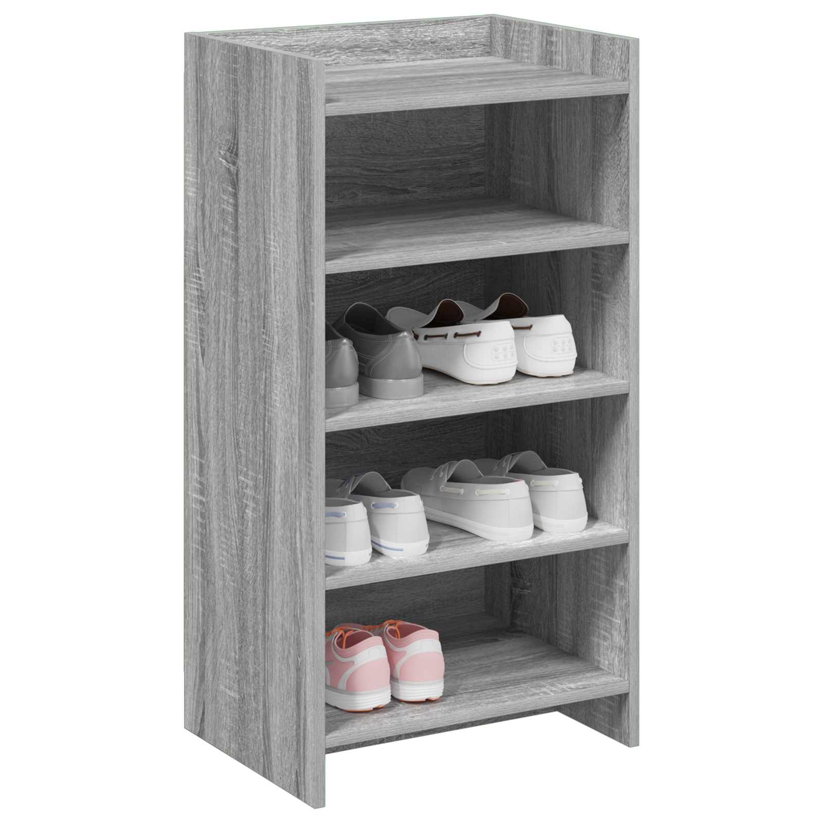 Ντουλάπα Παπουτσιών με αποθήκευση Γκρι Sonoma 48 x 36 x 92 εκ - Pakobazaar