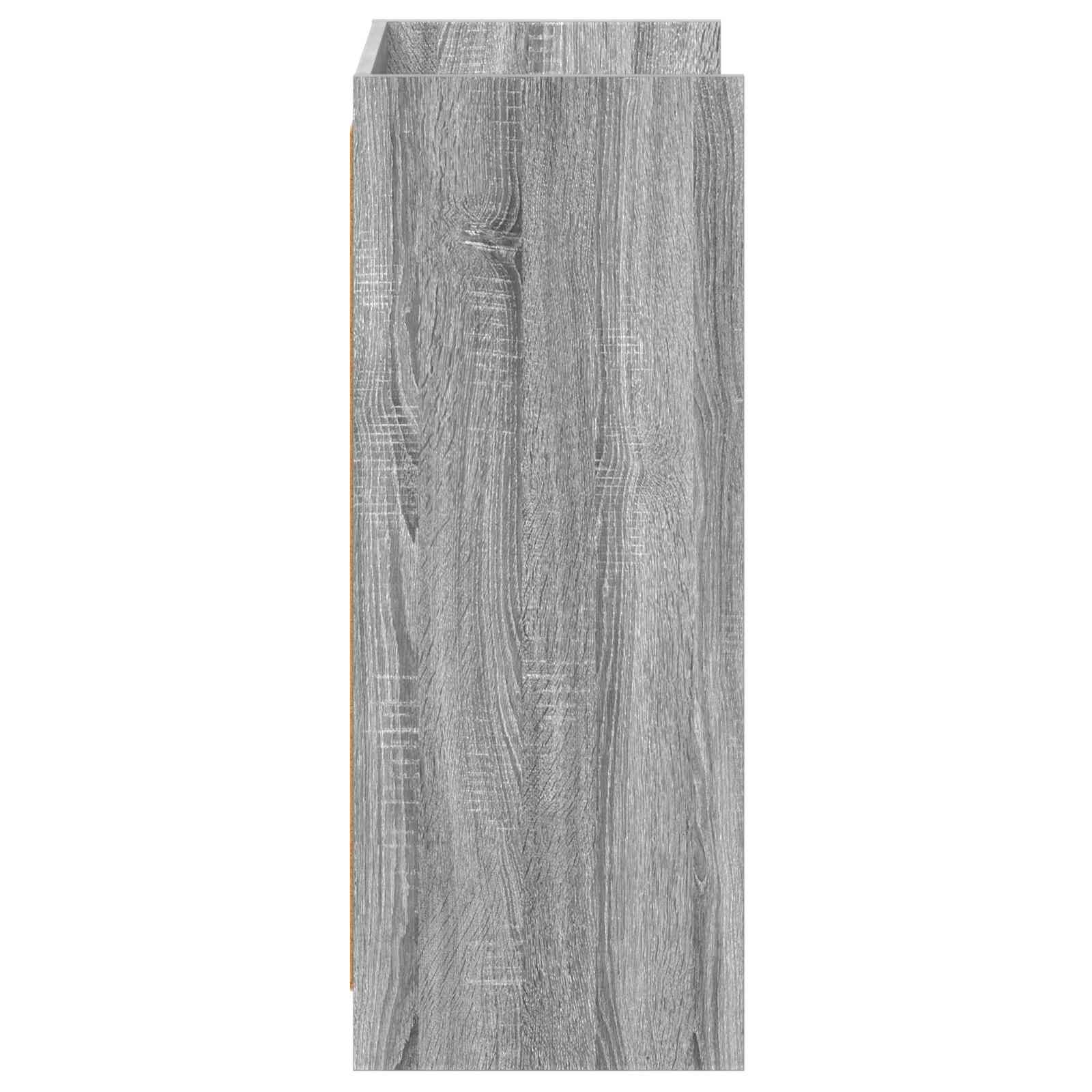 Ντουλάπα Παπουτσιών με αποθήκευση Γκρι Sonoma 48 x 36 x 92 εκ - Pakobazaar