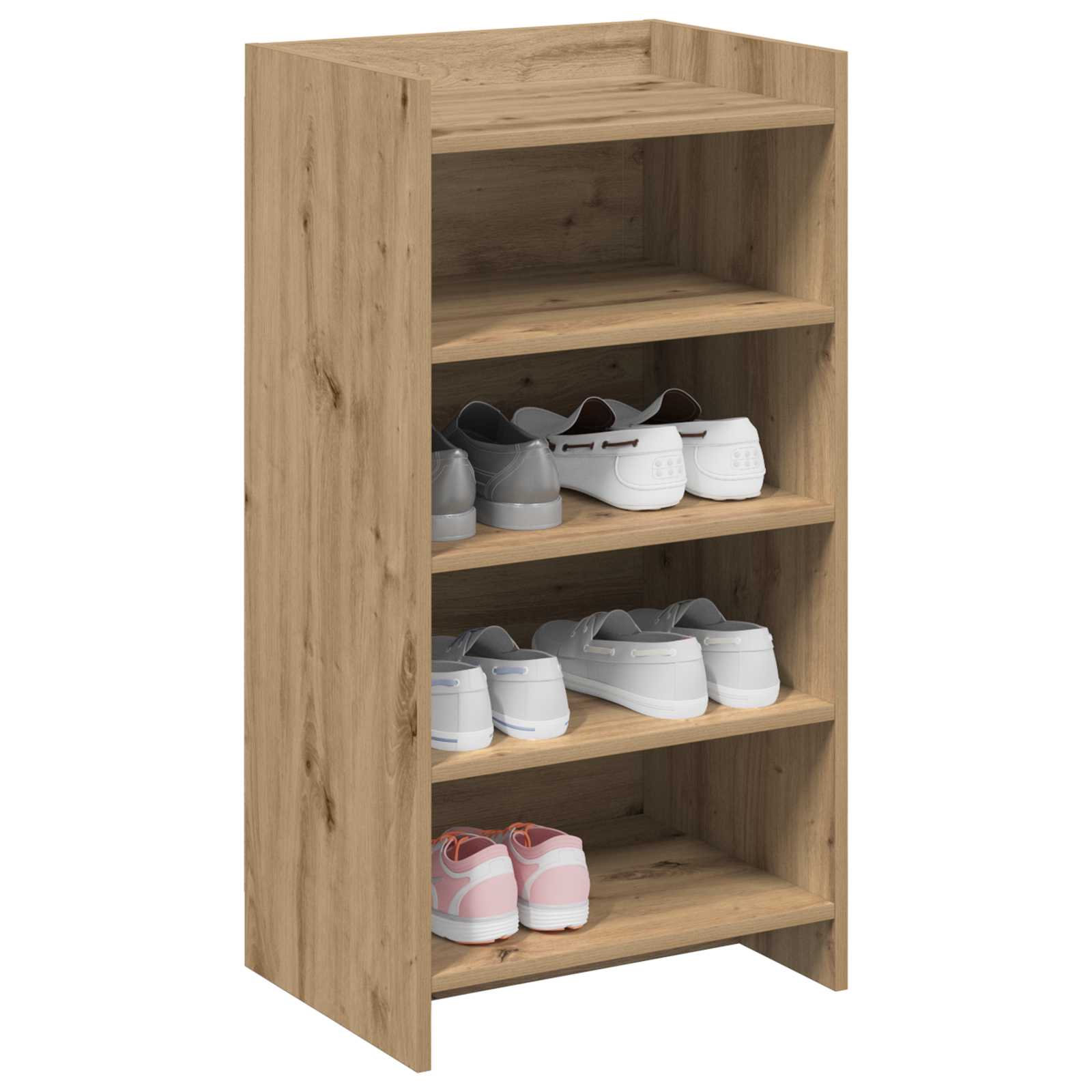 Ντουλάπα Παπουτσιών με αποθήκευση Artisan Δρυς 48 x 36 x 92 εκ