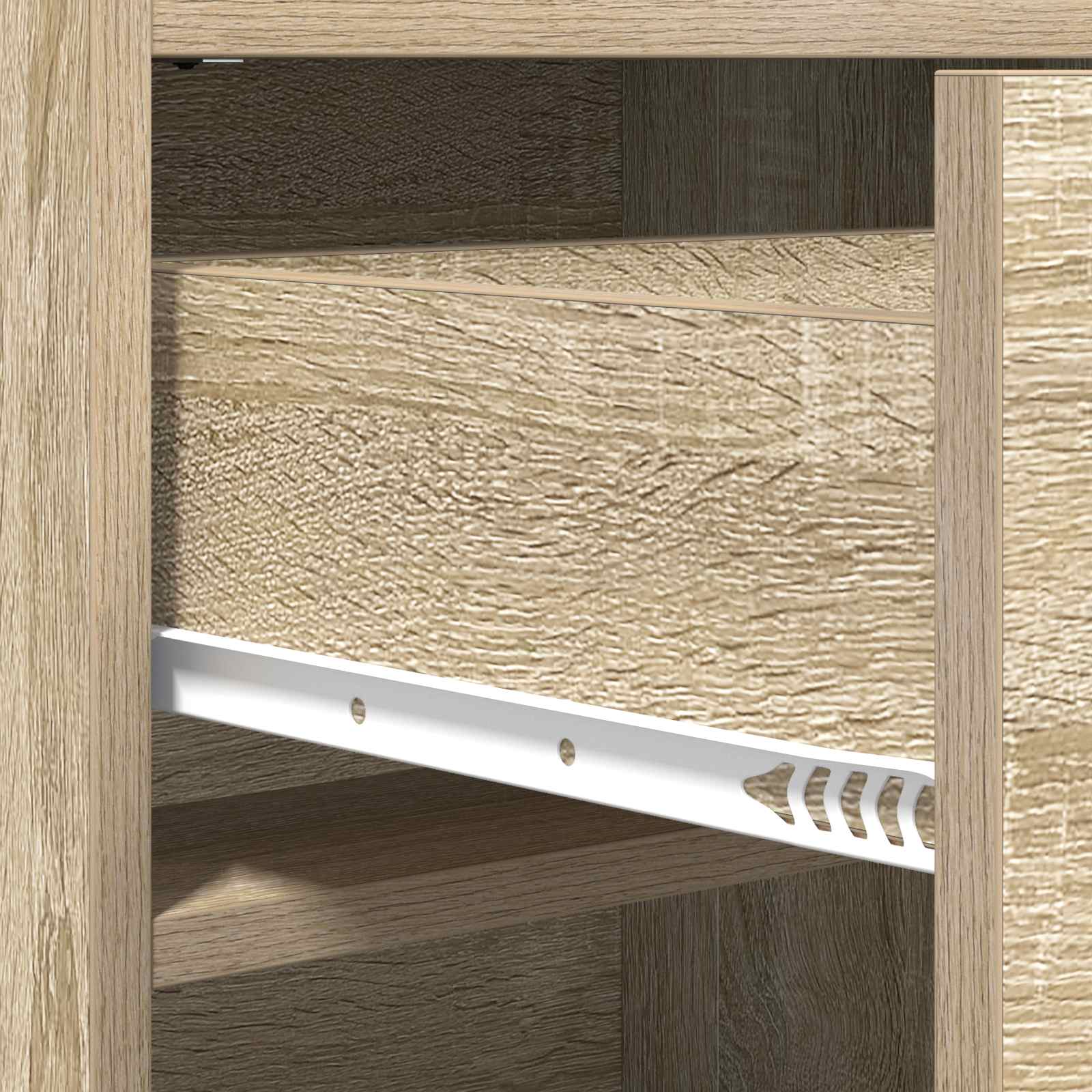 Ντουλάπα Παπουτσιών με συρτάρι Sonoma Δρυς 48 x 36 x 92 εκ