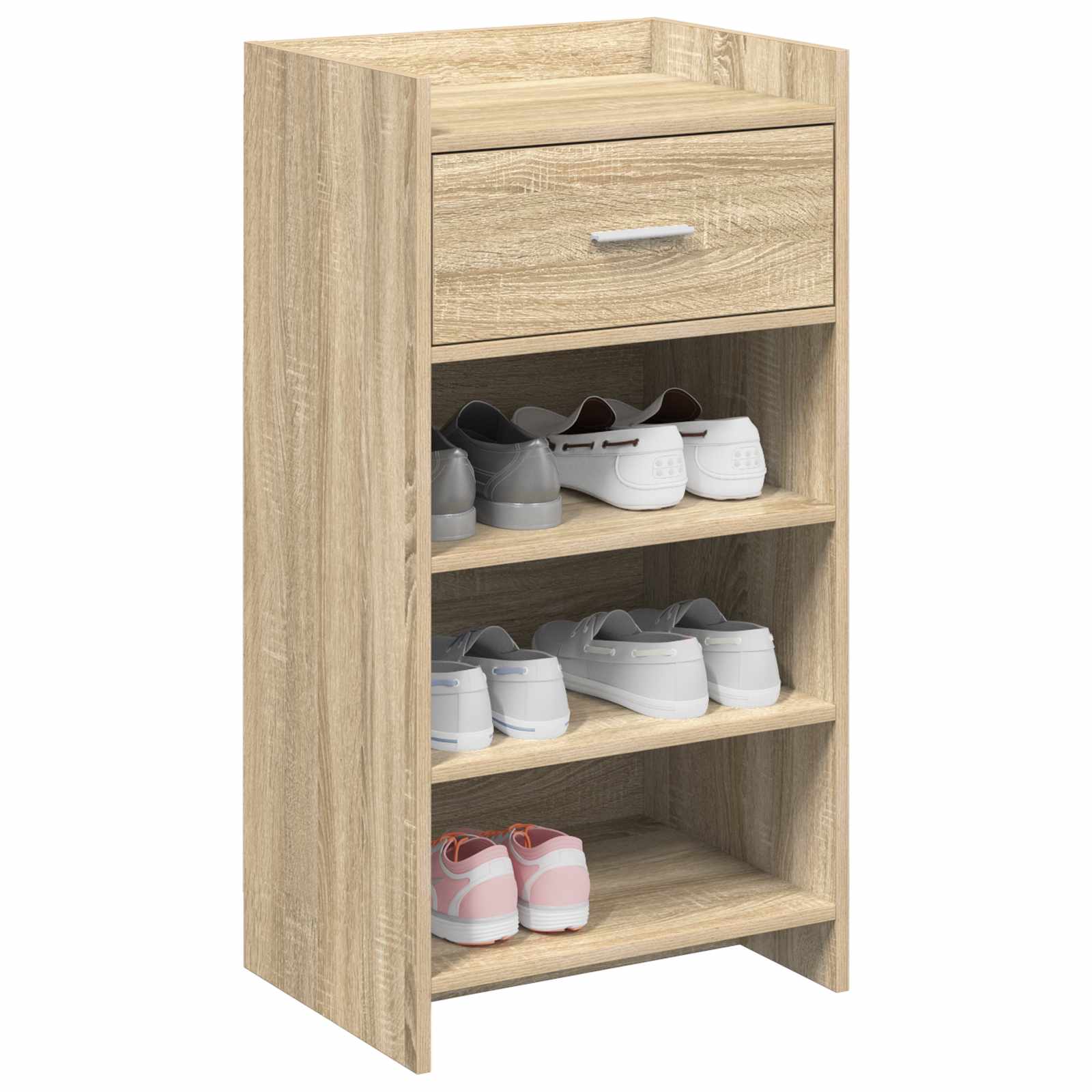 Ντουλάπα Παπουτσιών με συρτάρι Sonoma Δρυς 48 x 36 x 92 εκ