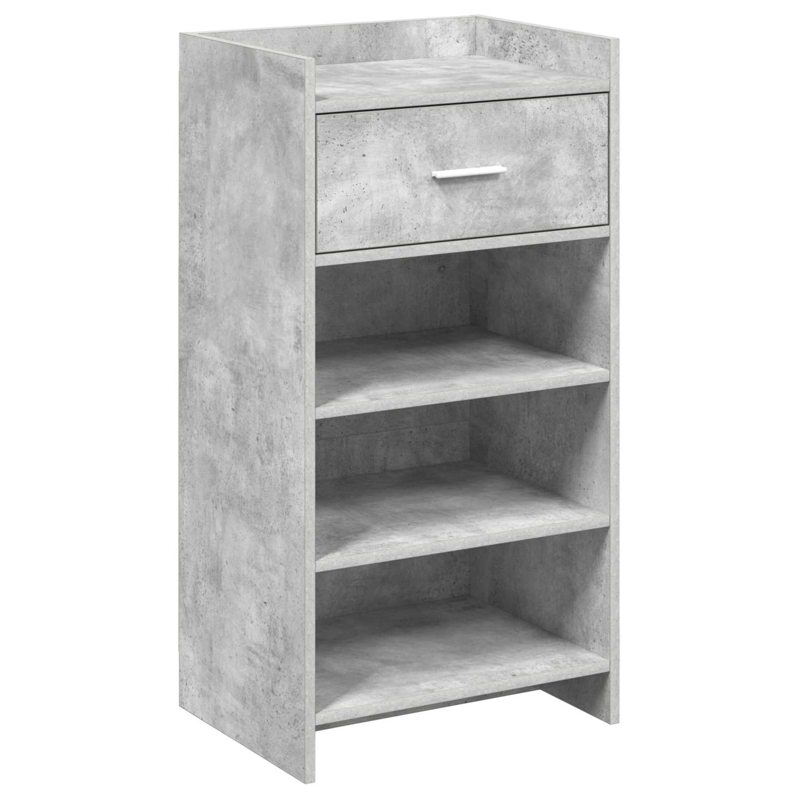 Ντουλάπα Παπουτσιών Γκρι Σκυροδέματος 48 x 36 x 92 εκ