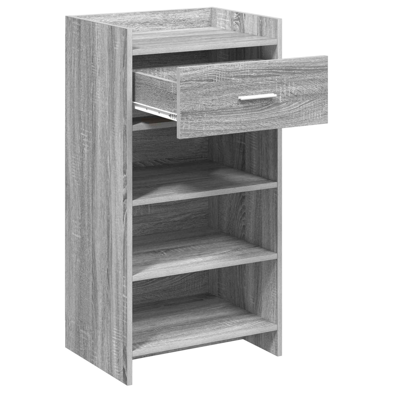 Ντουλάπα Παπουτσιών με συρτάρι Γκρι Sonoma 48 x 36 x 92 εκ