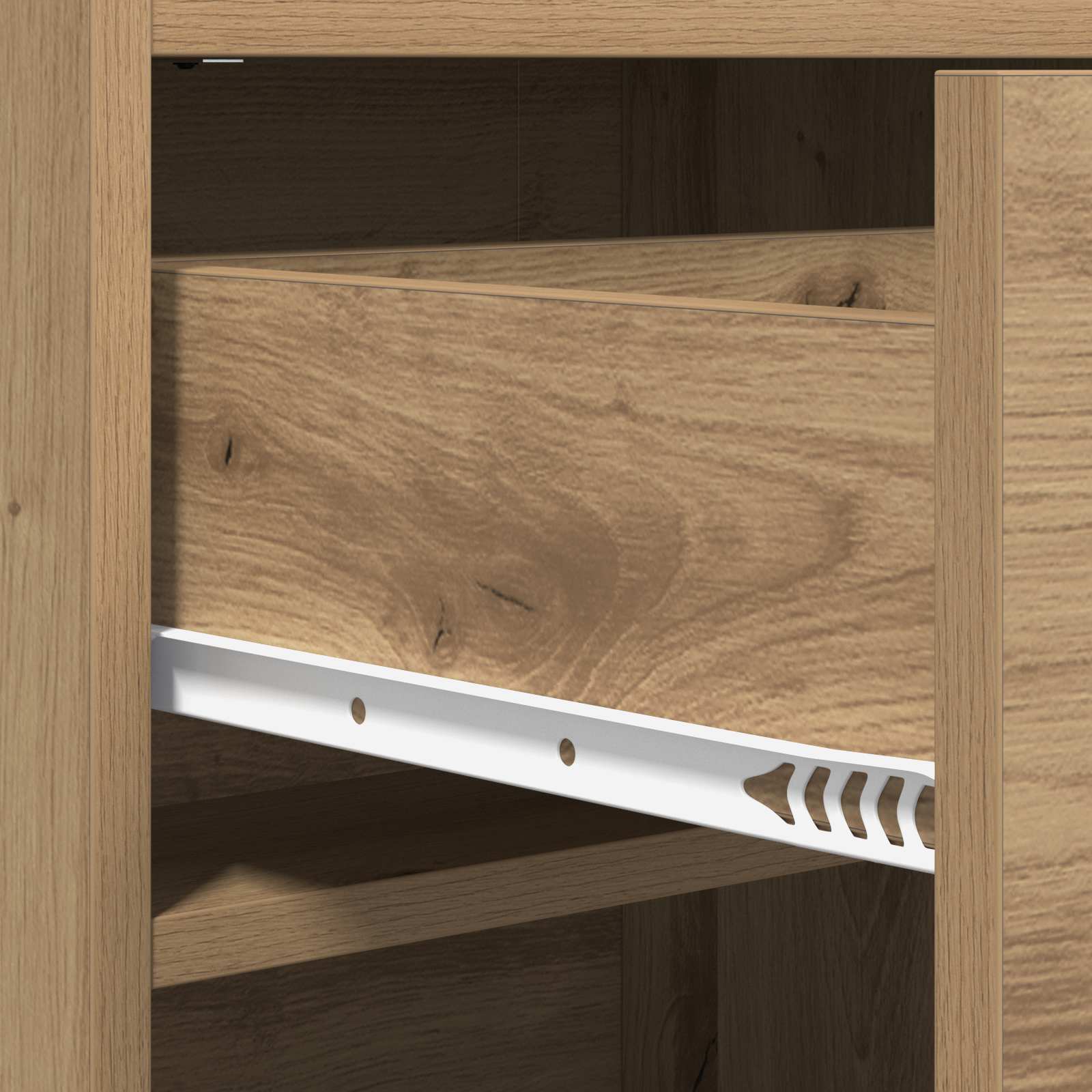 Ντουλάπα Παπουτσιών με συρτάρι Artisan Δρυς 48 x 36 x 92 εκ