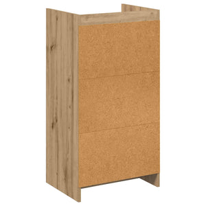 Ντουλάπα Παπουτσιών με συρτάρι Artisan Δρυς 48 x 36 x 92 εκ - Pakobazaar