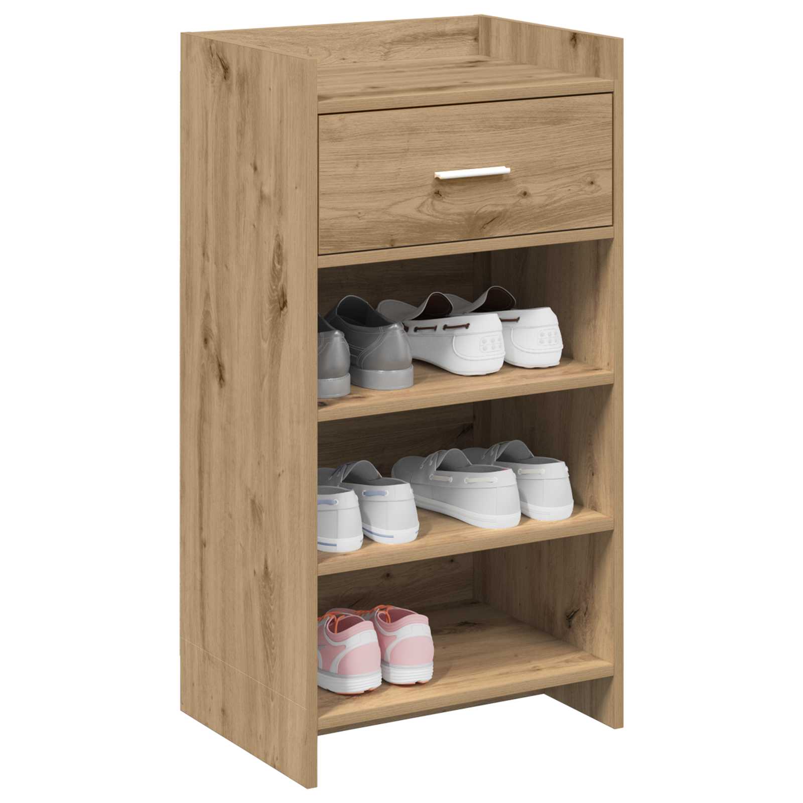 Ντουλάπα Παπουτσιών με συρτάρι Artisan Δρυς 48 x 36 x 92 εκ