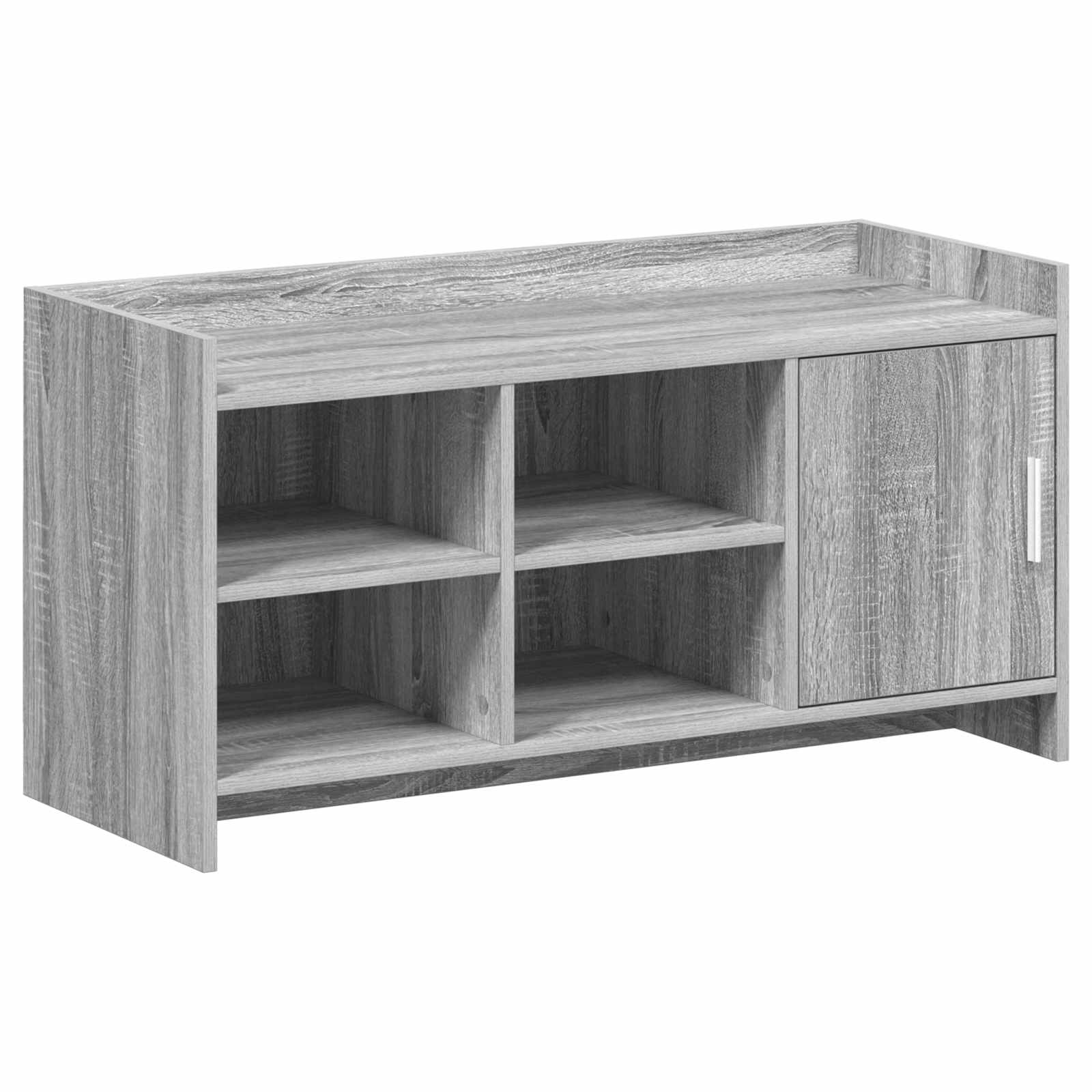 Ντουλάπα Παπουτσιών με πόρτα Γκρι Sonoma 100 x 39,5 x 51 εκ