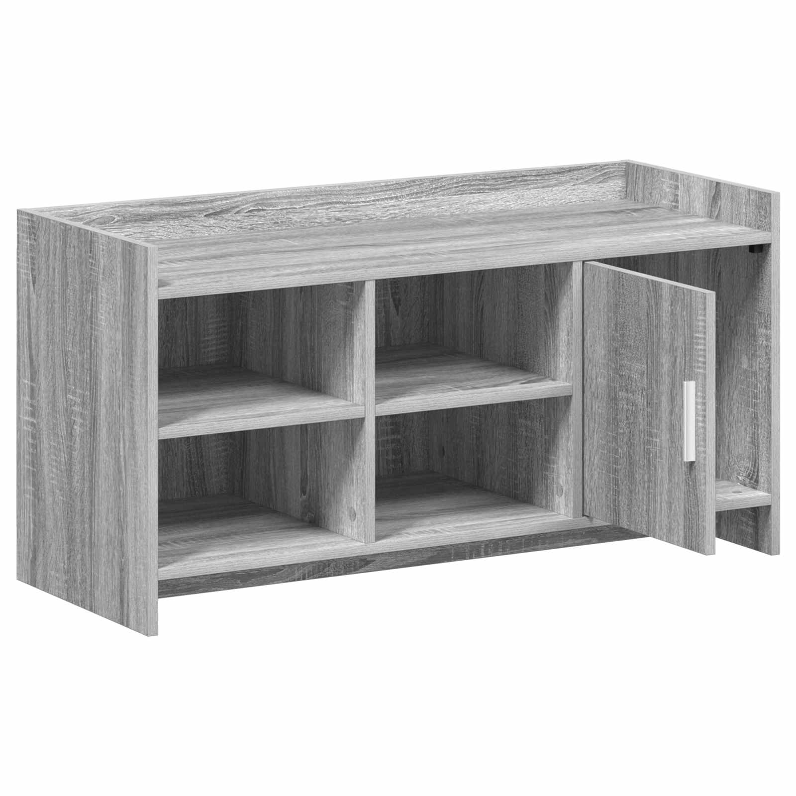 Ντουλάπα Παπουτσιών με πόρτα Γκρι Sonoma 100 x 39,5 x 51 εκ