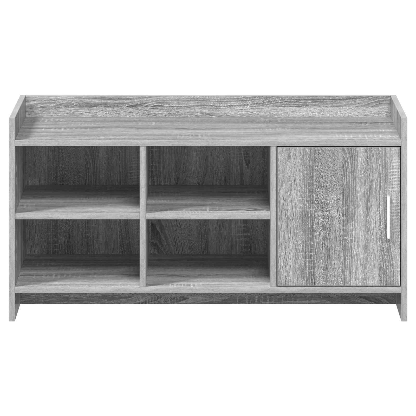 Ντουλάπα Παπουτσιών με πόρτα Γκρι Sonoma 100 x 39,5 x 51 εκ