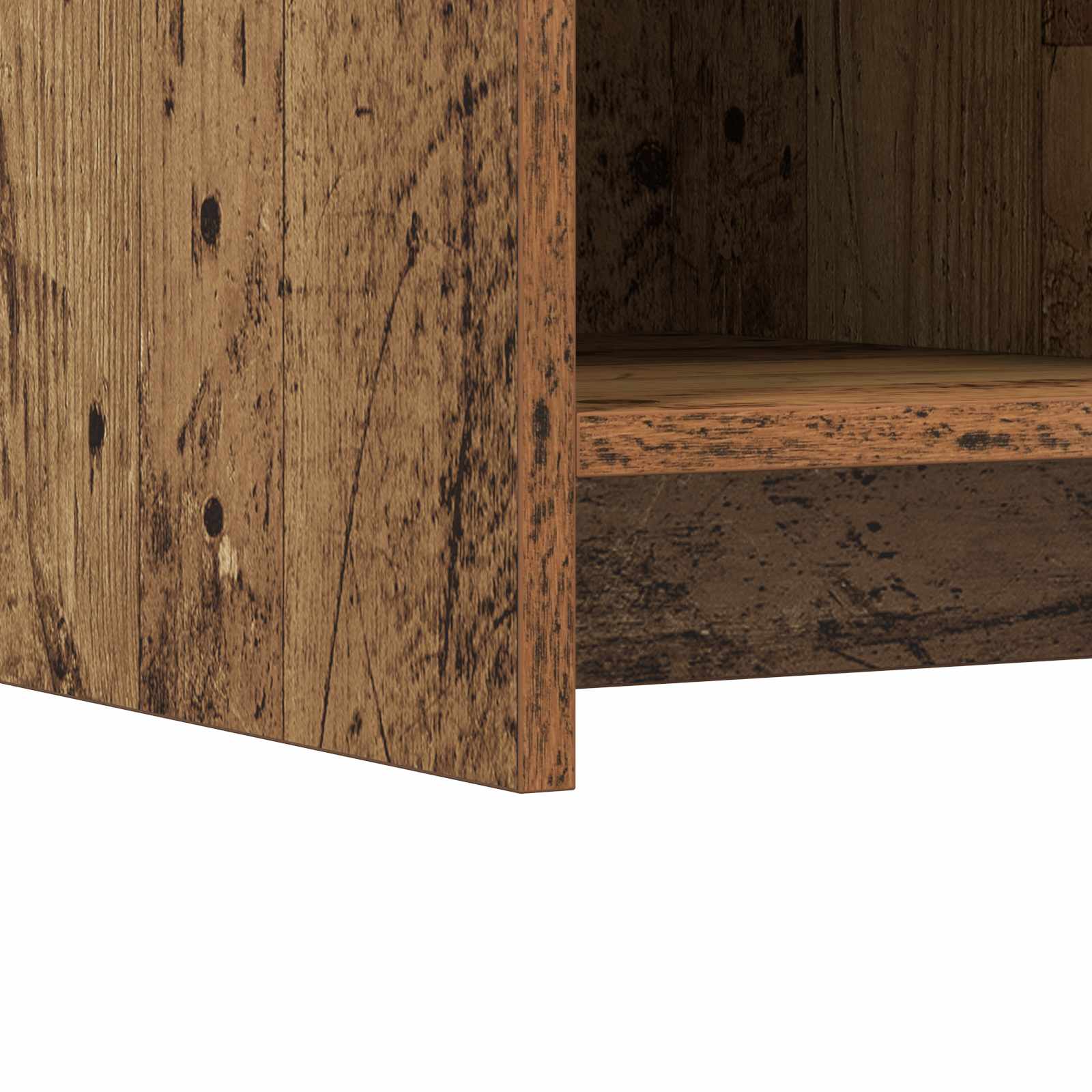 Ντουλάπα Παπουτσιών Παλαιωμένο ξύλο 85 x 39,5 x 70 εκ.