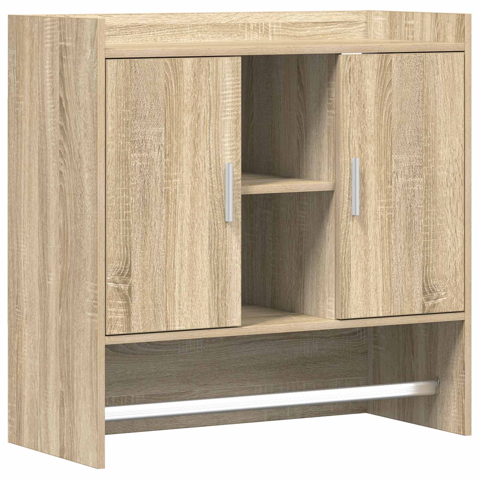 Ράφι Τοίχου Επιτοίχιο Sonoma Δρυς 80 x 36 x 80 εκ