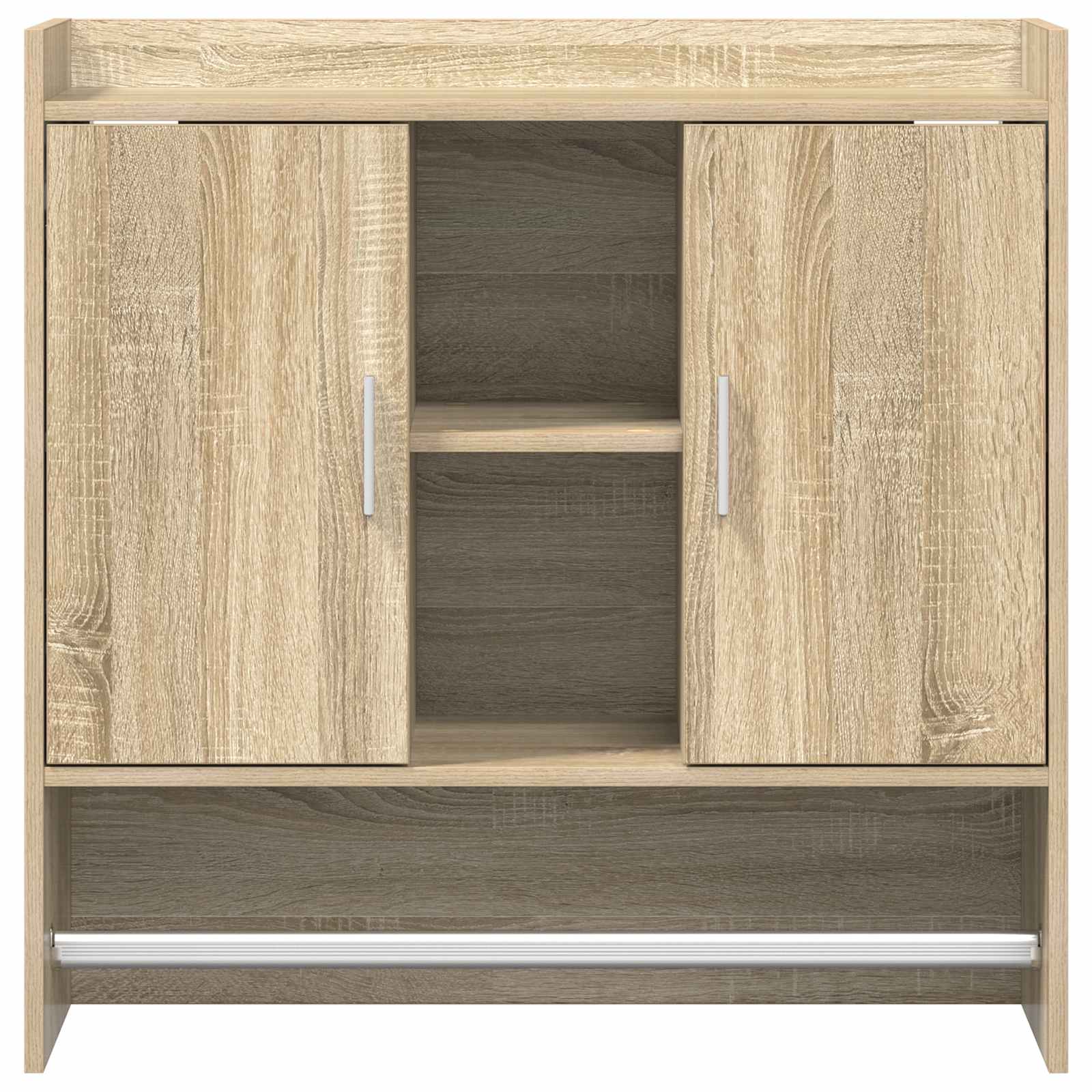 Ράφι Τοίχου Επιτοίχιο Sonoma Δρυς 80 x 36 x 80 εκ