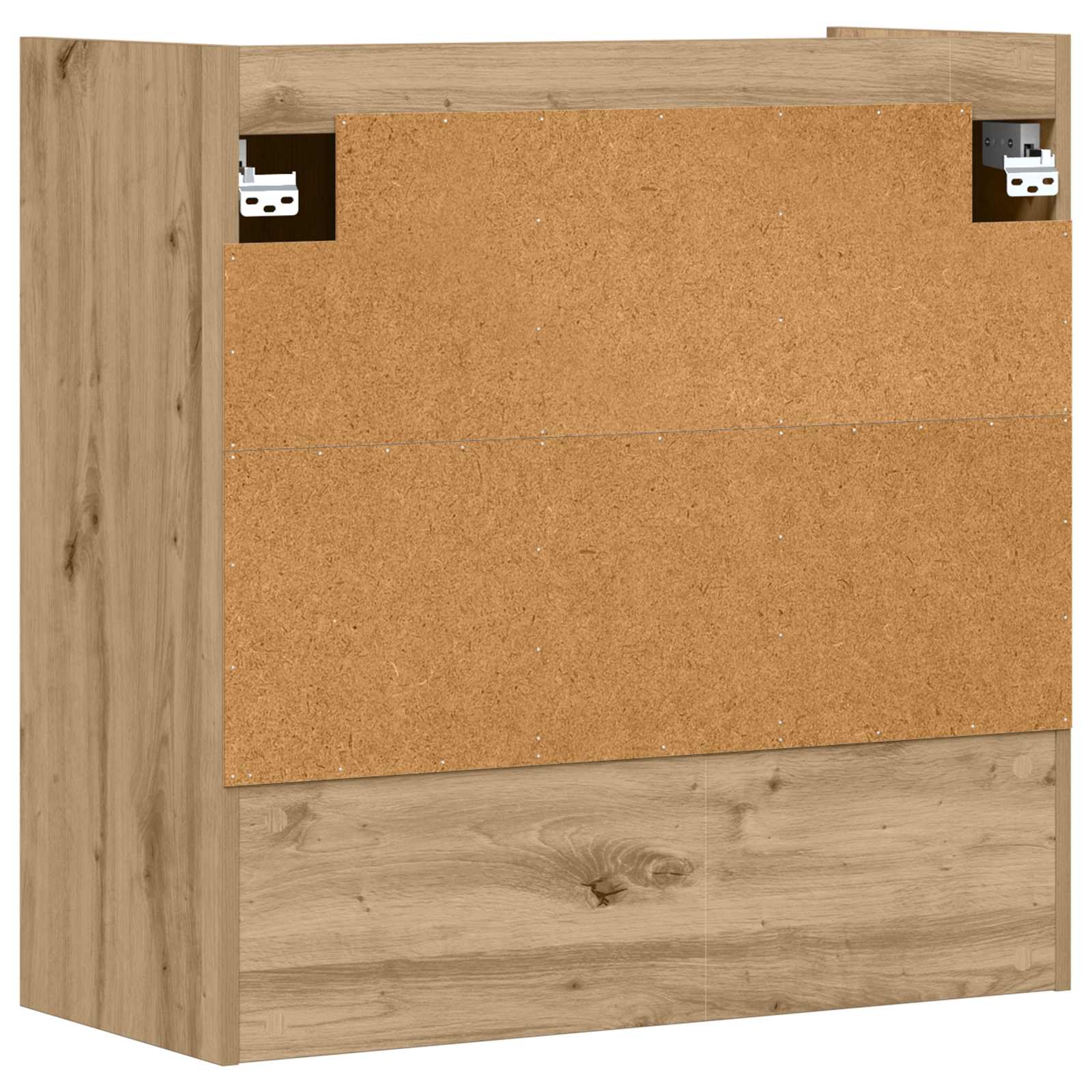 Ράφι Τοίχου Επιτοίχιο Artisan Δρυς 80 x 36 x 80 εκ
