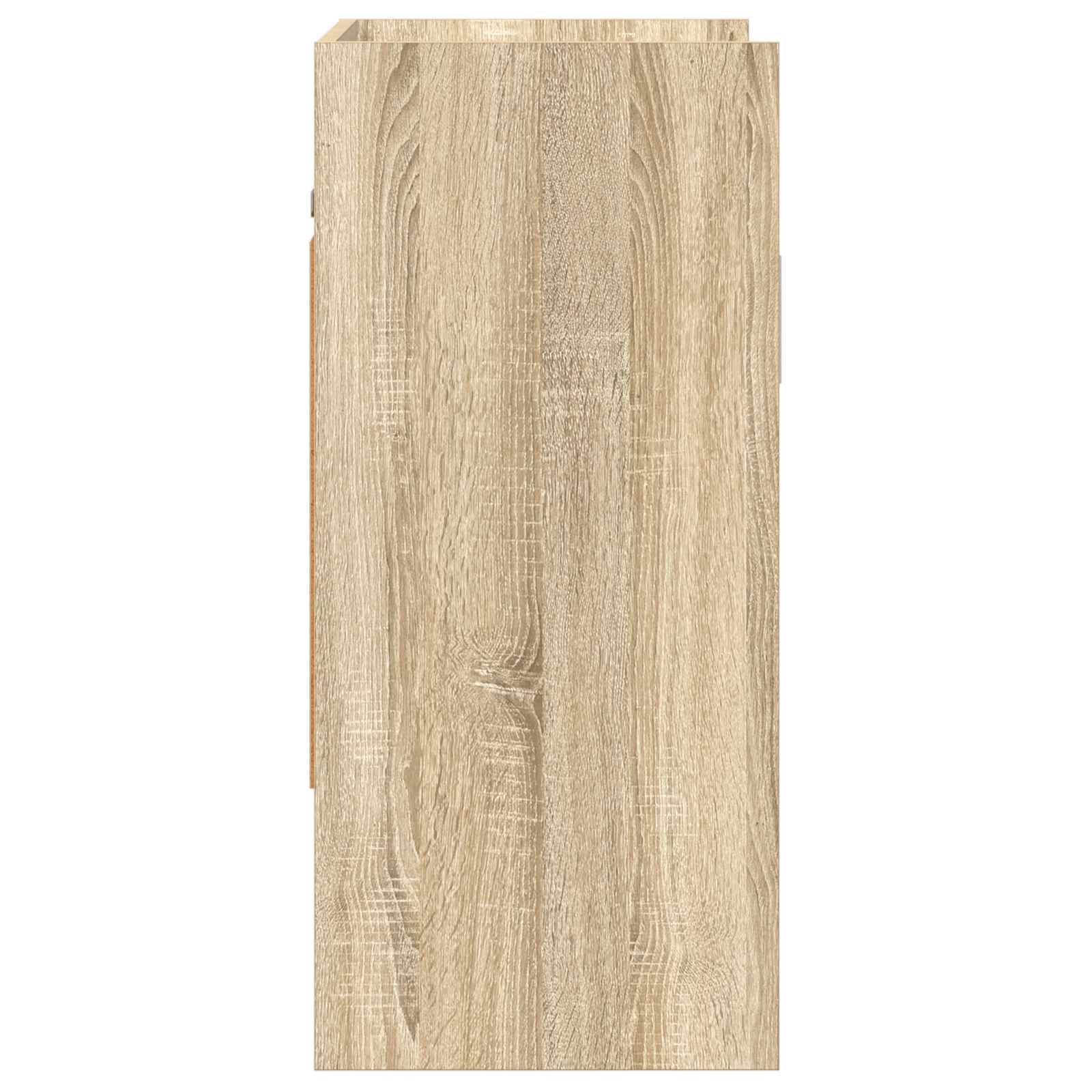 Ράφι Τοίχου Επιτοίχιο Sonoma Δρυς 80 x 36 x 80 εκ