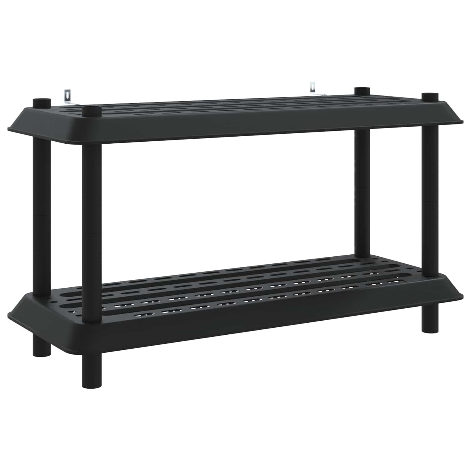 Μονάδα Ραφιού 2 επίπεδα 100 x 40 x 55,5 εκ. PP Ανθρακί