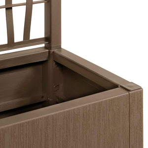 Κηποτινάκι με Τρέλα Καφέ 80 x 36 x 140 εκ PP - Pakobazaar