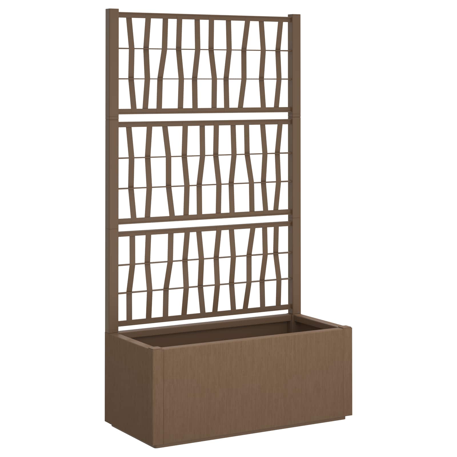Κηποτινάκι με Τρέλα Καφέ 80 x 36 x 140 εκ PP - Pakobazaar