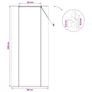 Ρόλερ (στόρι) Καφέ 90 x 220 cm Μπαμπού - Pakobazaar