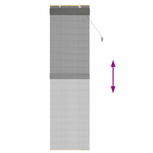 Ρόλερ (στόρι) Γκρι 50 x 220 εκ Μπαμπού - Pakobazaar