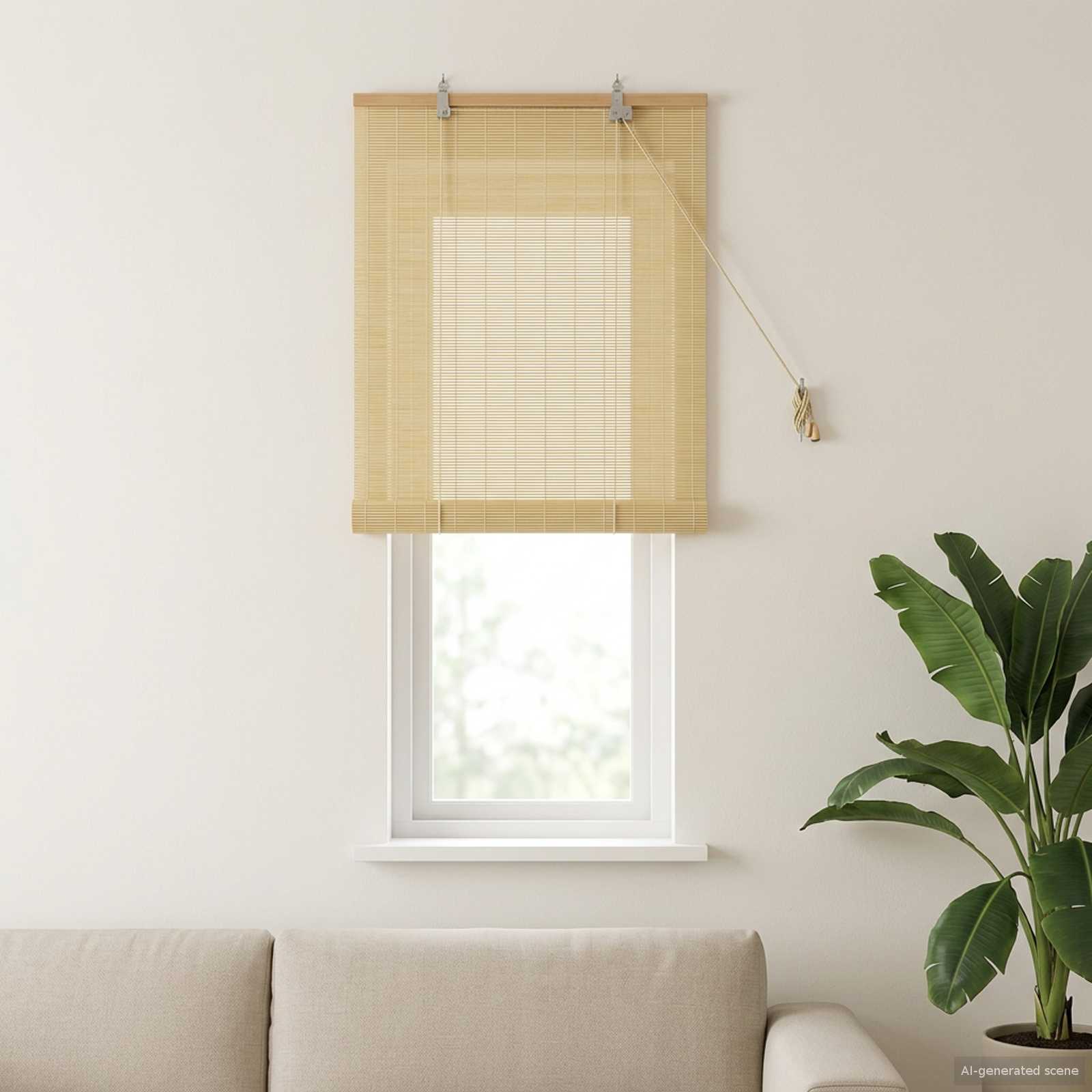 Ρόλερ (στόρι) Φυσικό 40 x 160 cm Μπαμπού