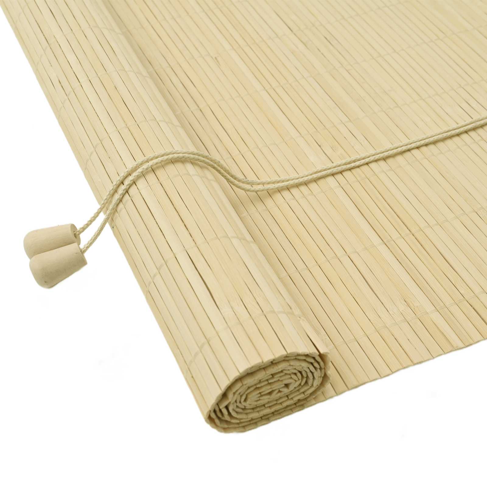 Ρόλερ (στόρι) Φυσικό 160 x 220 cm Μπαμπού - Pakobazaar