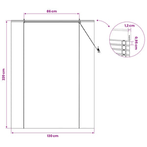 Ρόλερ (στόρι) Φύση 130 x 220 εκ Μπαμπού - Pakobazaar