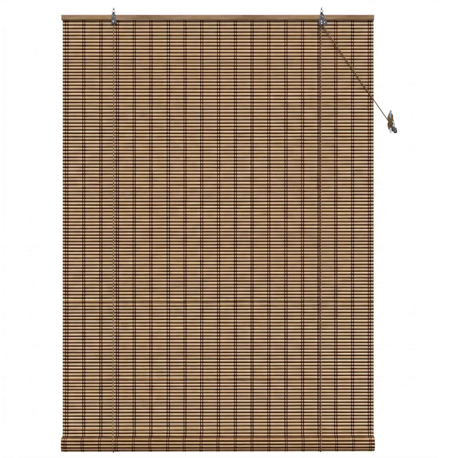Ρόλερ (στόρι) Καφέ 160 x 220 cm Μπαμπού