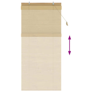Ρόλερ (στόρι) Φυσικό 90 x 220 cm Μπαμπού - Pakobazaar