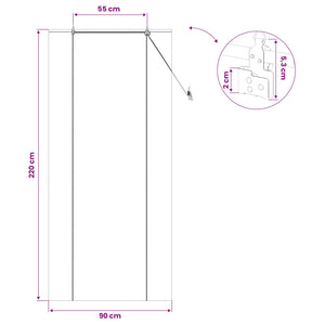 Ρόλερ (στόρι) Φυσικό 90 x 220 cm Μπαμπού - Pakobazaar