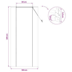 Ρόλερ (στόρι) Φυσικό 100 x 220 cm Μπαμπού - Pakobazaar