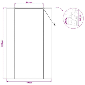 Ρόλερ (στόρι) Φυσικό 130 x 220 εκ Μπαμπού - Pakobazaar