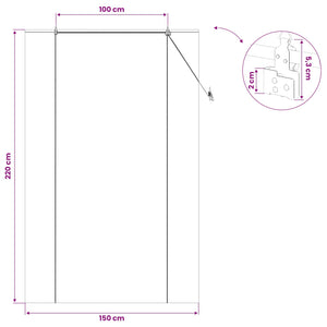 Ρόλερ (στόρι) Φυσικό 150 x 220 cm Μπαμπού - Pakobazaar