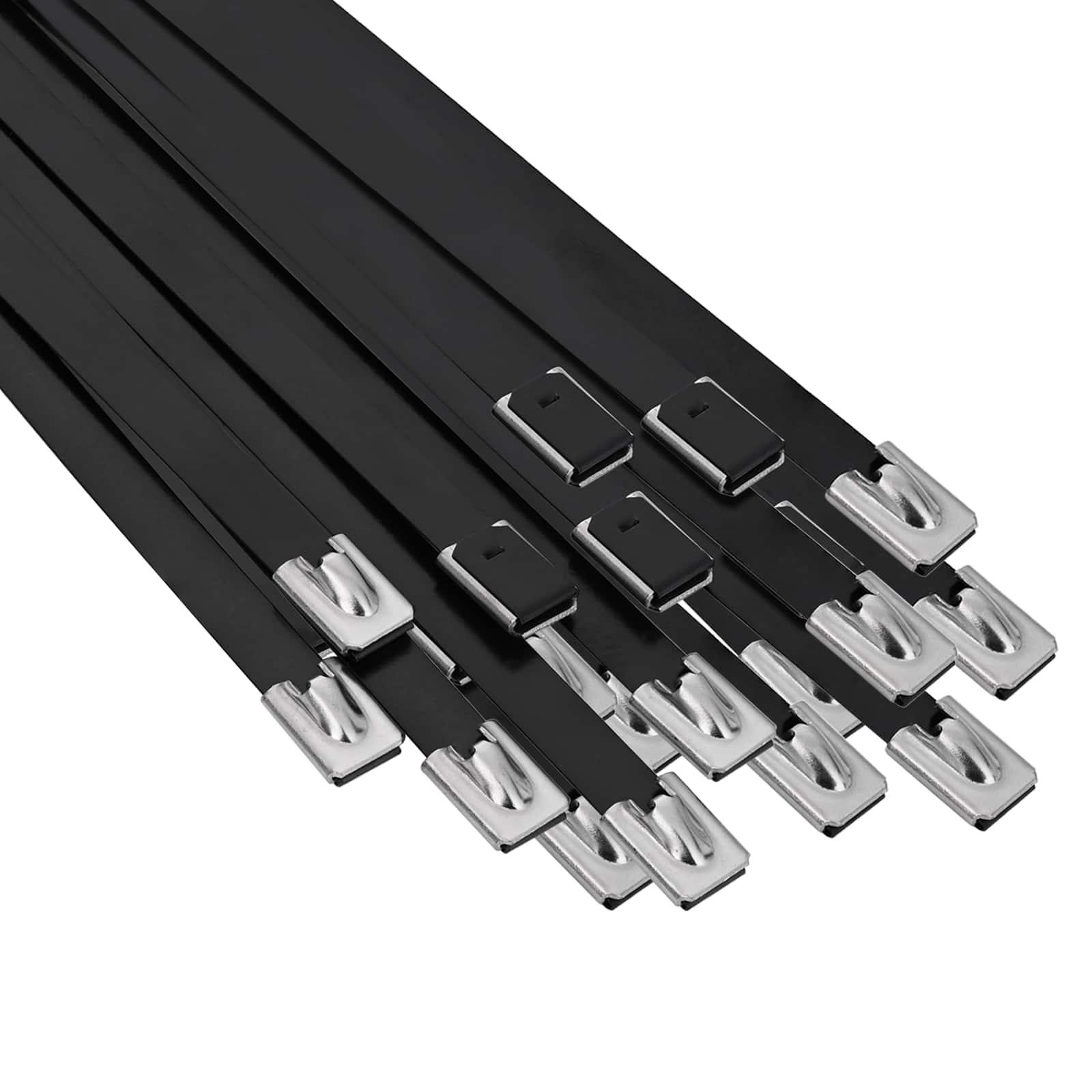 Δέσιμο Καλωδίου 25 τμχ. 7,9 x 450 χιλ. Μαύρο - Pakobazaar