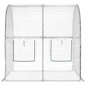 Θερμοκήπιο με σκελετό 160 x 200 x 192,5 εκ. PVC Διαφανές - Pakobazaar