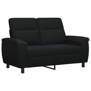 Σετ Καναπέ 3 pcs Μαύρο Ύφασμα